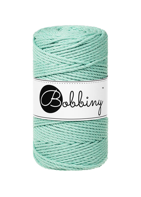 Makramē virve 3PLY - Jelly Mint